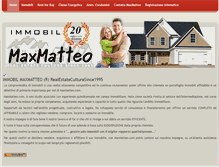 Tablet Screenshot of maxmatteo.com